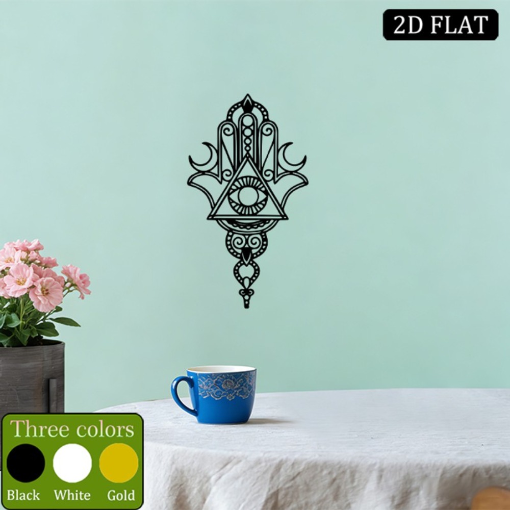 Art & Craft Tape - CIFBUY Iron Wall Art Hamsa Evil
