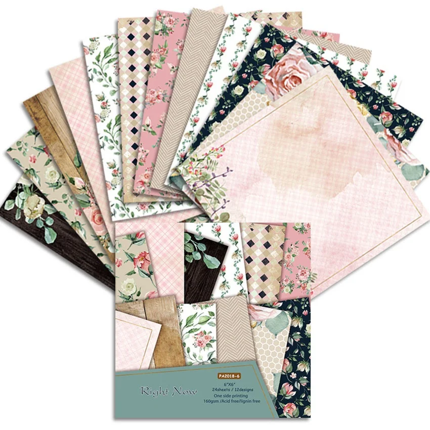Art Craft Background - 12 Sheets Right Now Craft Paper