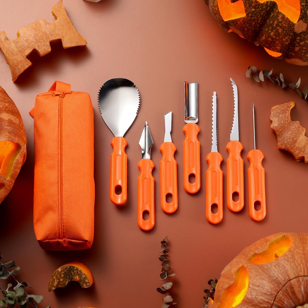 Art And Craft Vegetable - Halloween Pumpkin Carving Kit Professional Tools
