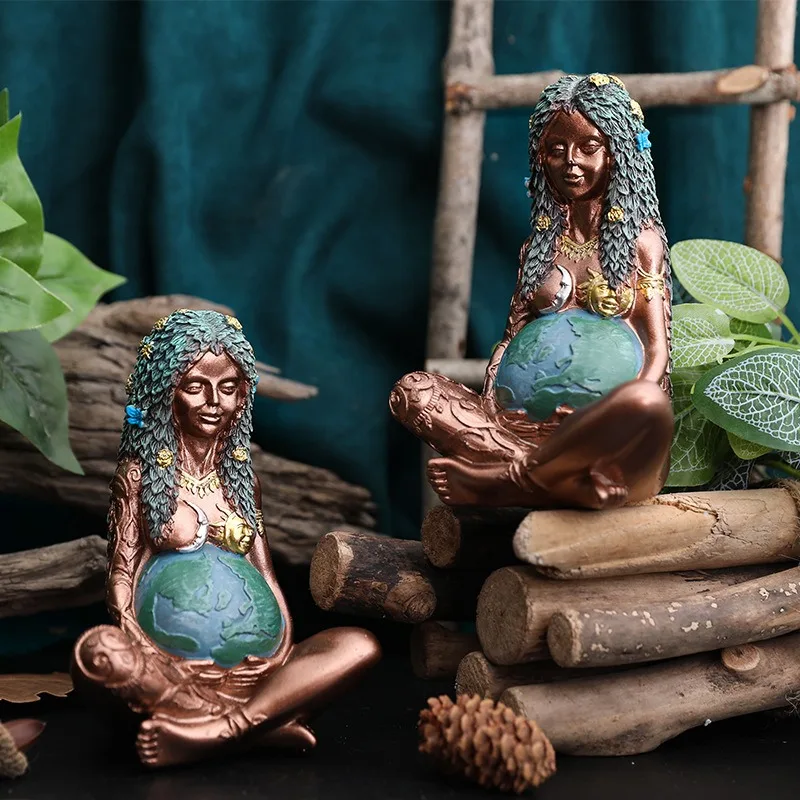 Art Craft Mother'S Day - 1PC Mother's Day Earth Mother Statue