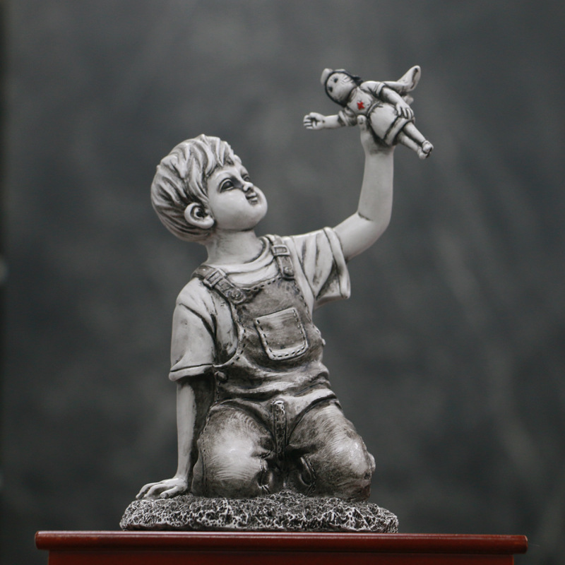 Art Craft Mother'S Day - Banksy Statuette Art Crafts Tribute Nurse