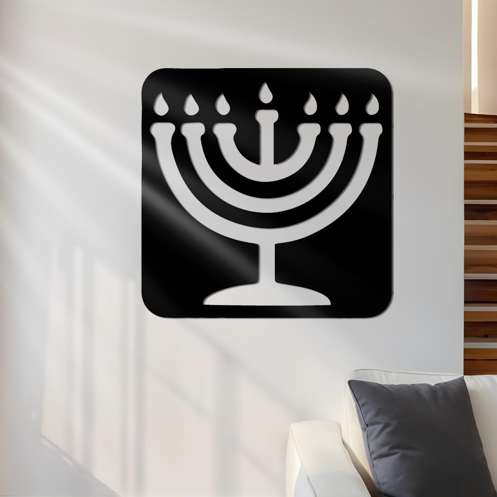 Art & Craft Tape - CIFBUY Iron Wall Art Vintage Menorah