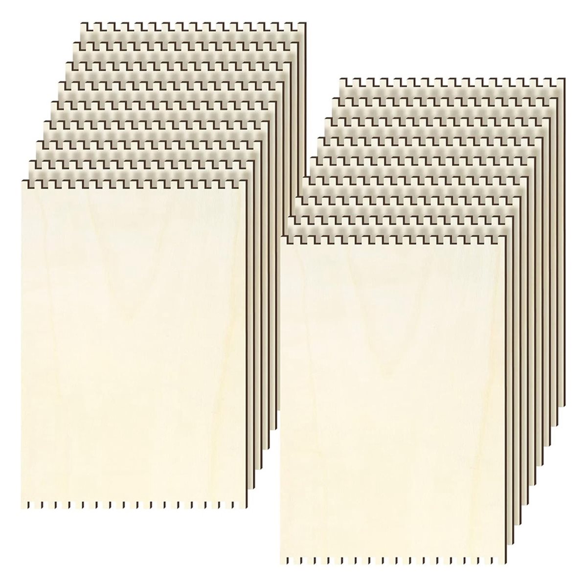 18 Pcs Beginners Wooden Notche - огляд і ціна Art Craft For Adults