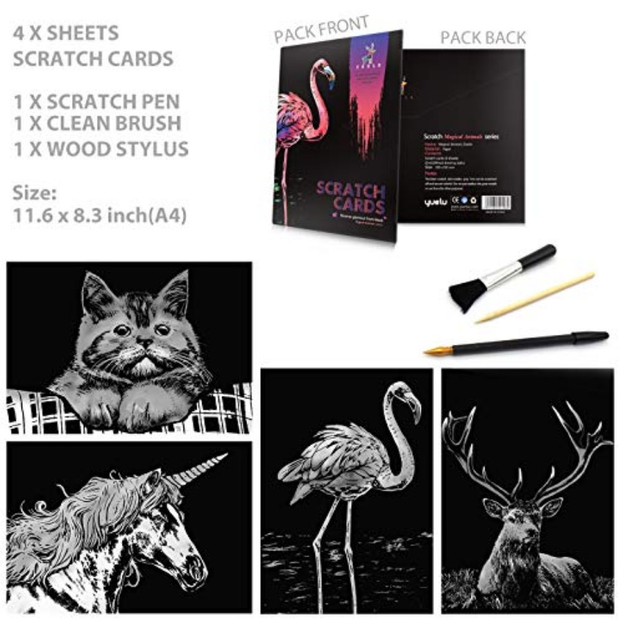 Rainbow Scratch Art Painting P - огляд і ціна Art Craft Rainbow