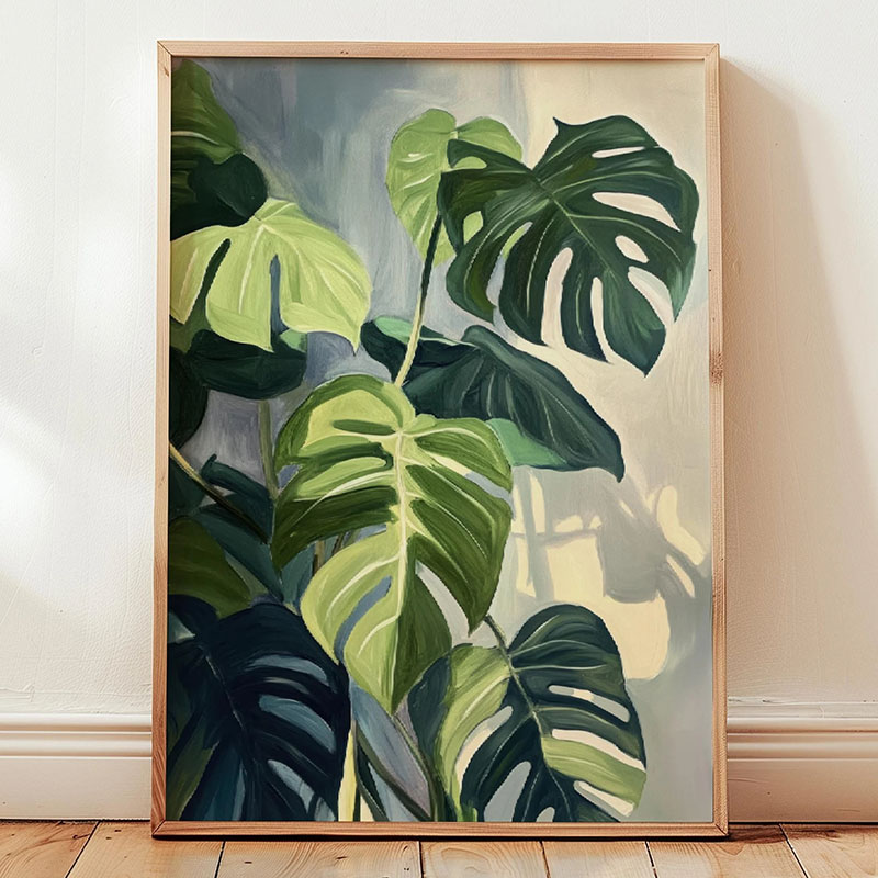 1pc Modern Houseplants Leaves  - огляд і ціна Art Craft House