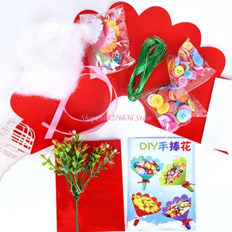 R6FD Diy Bridal Bouquet Materi - огляд і ціна Art Craft Mother'S Day