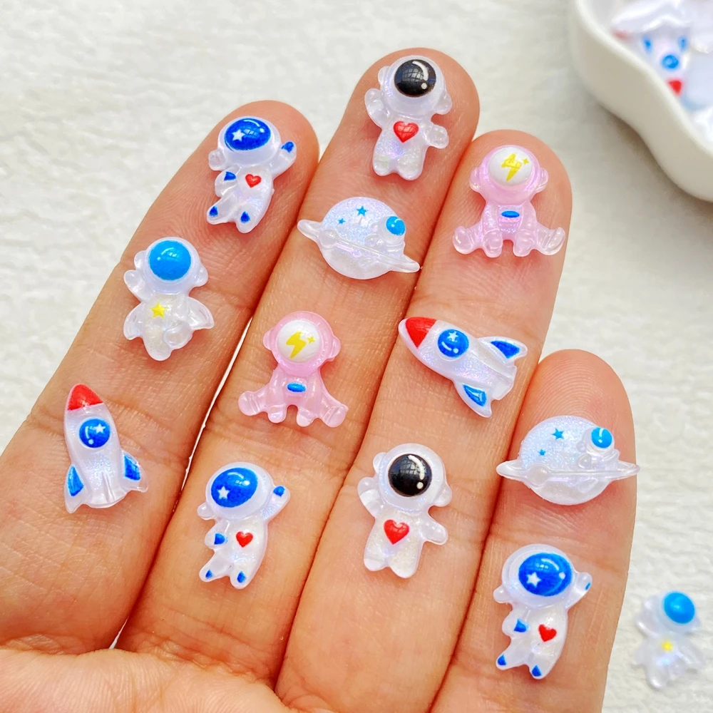 50Pcs Resin Cartoon Mini Shini - огляд і ціна Art And Craft Rocket