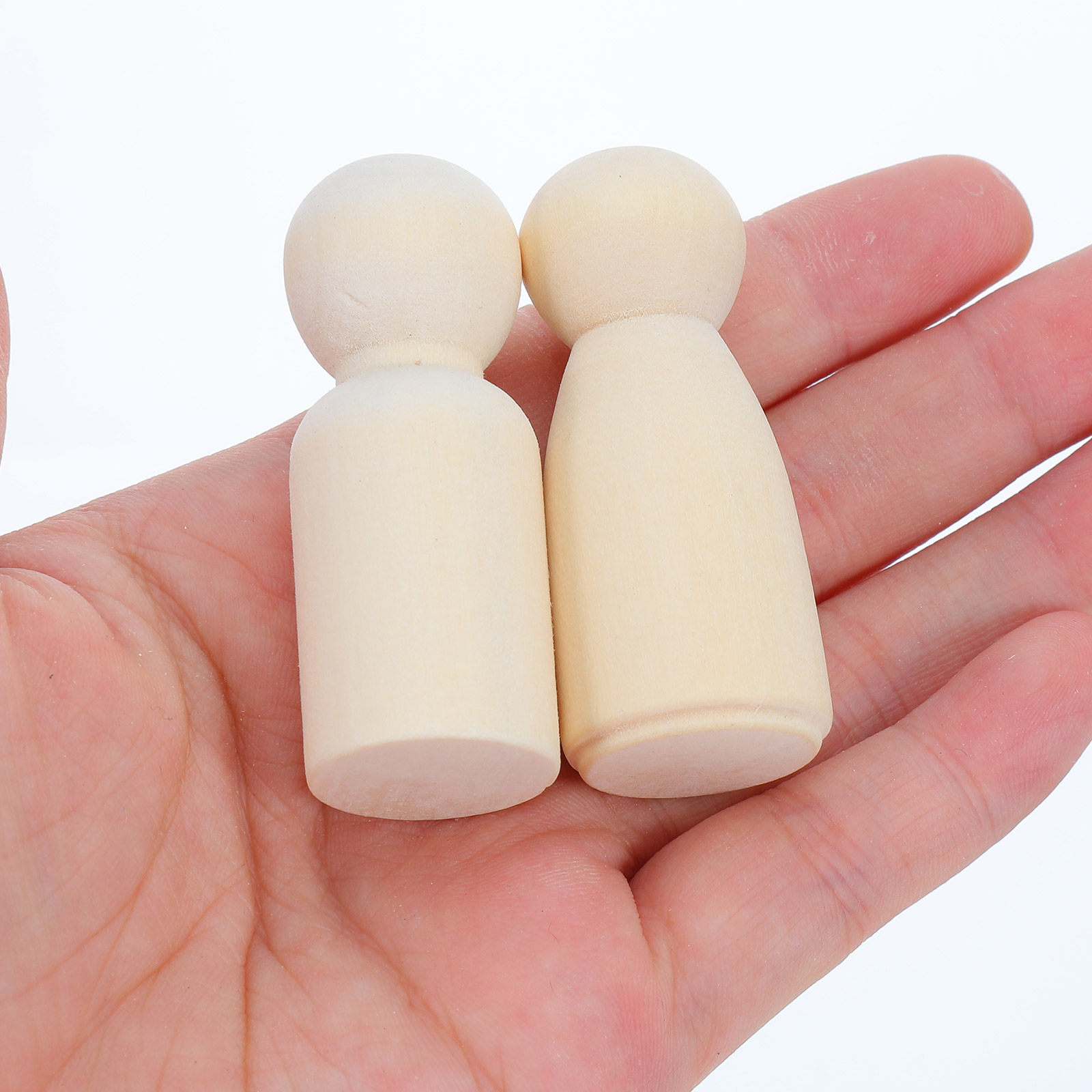 40Pcs Unpainted Wooden Peg Bla - огляд і ціна Art Craft For Adults