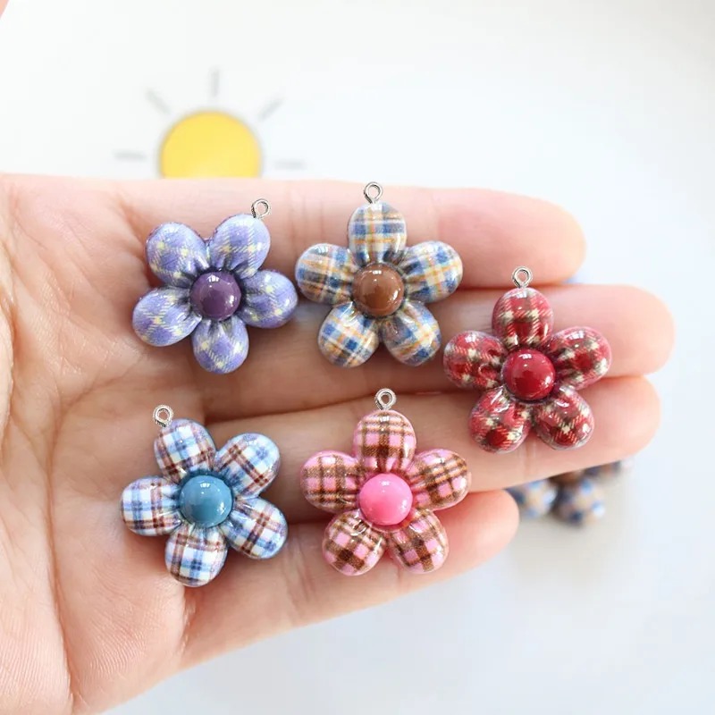 10Pcs Sweet Flower Planar Resi - огляд і ціна Art Craft Resin