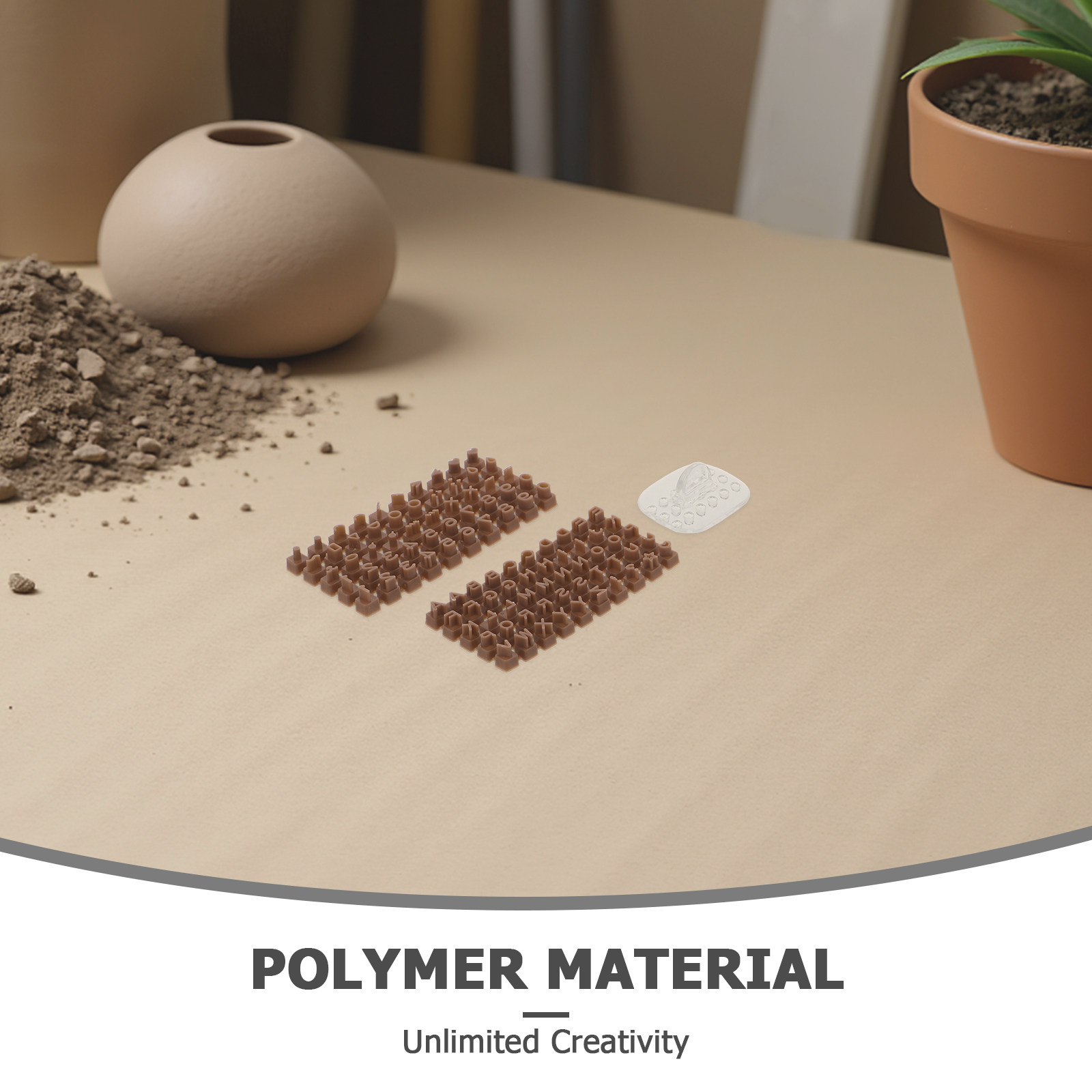 2Sets Clay Letter Stamps Alpha - огляд і ціна Air Dry Clay