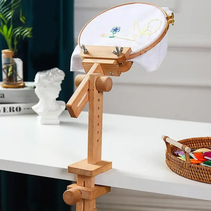 360° Rotation Adjustable Deskt - огляд і ціна Embroidery Hoop Kit