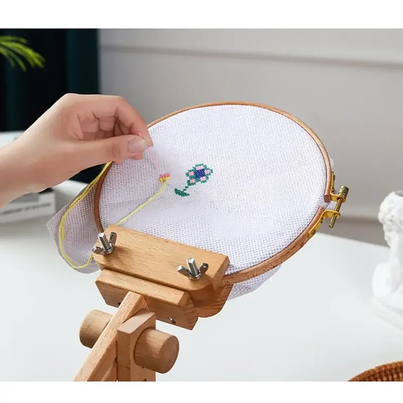 360° Rotation Adjustable Deskt - огляд і ціна Embroidery Hoop Kit