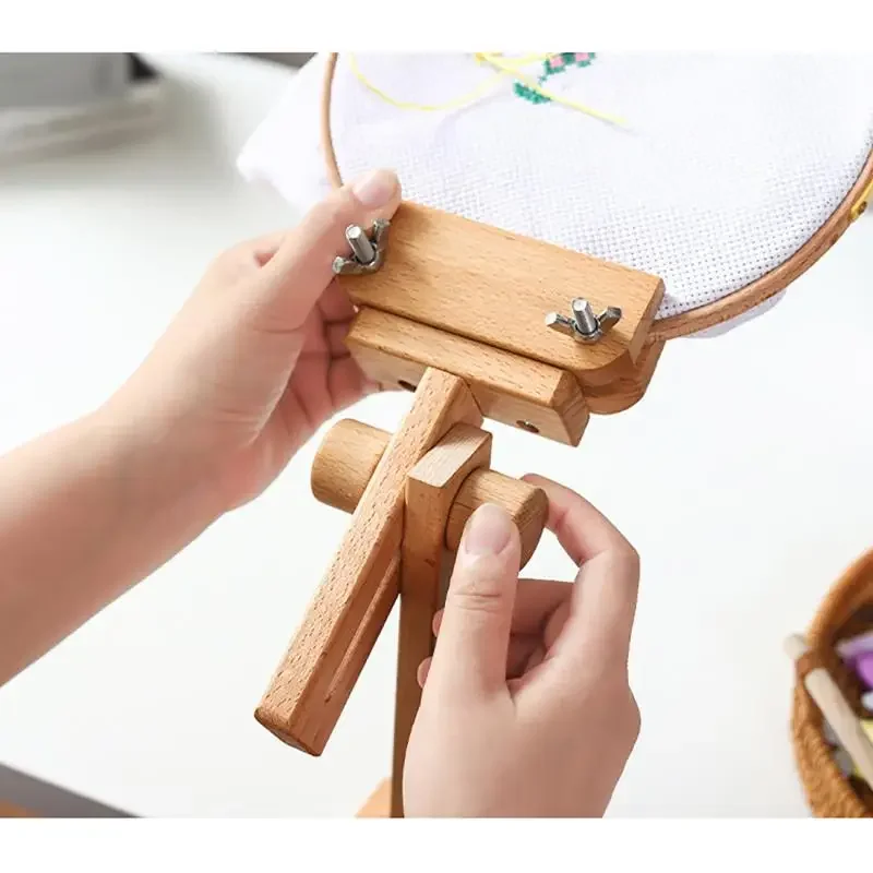 360° Rotation Adjustable Deskt - огляд і ціна Embroidery Hoop Kit