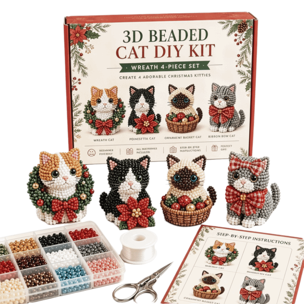 Tiny Beads 3D Beaded Animal Ki - огляд і ціна Art Craft Rainbow