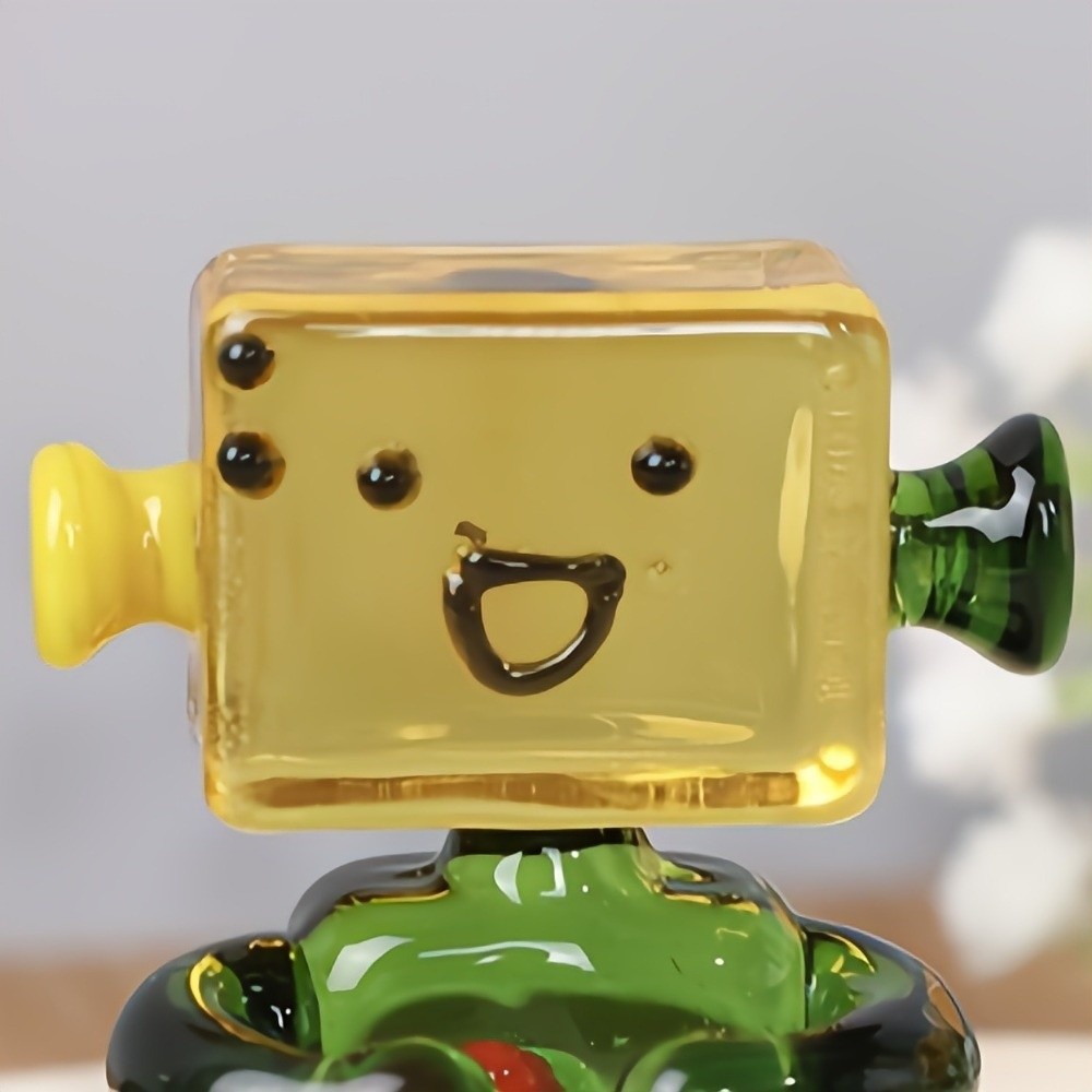 Cute Colorful Face Robot Ornam - огляд і ціна Art Craft Robot