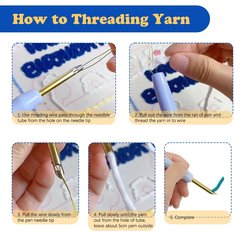 DIY Punch Needle Kits Mushroom - огляд і ціна Punch Needle Kit
