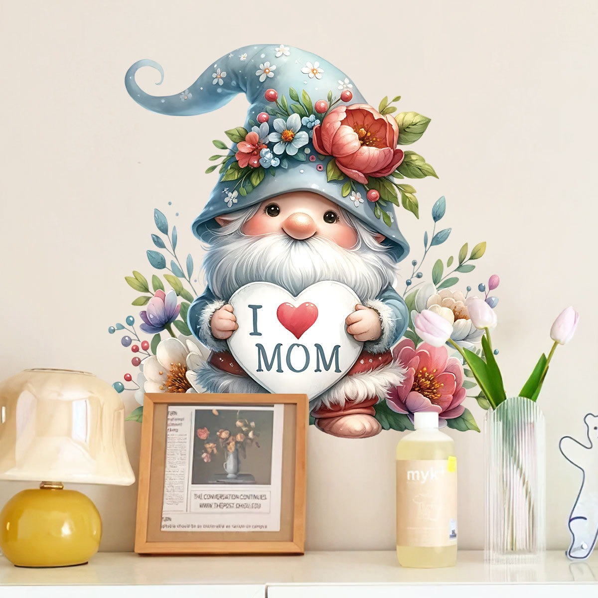 Mother Day Wall Stickers Cute  - огляд і ціна Art Craft Mother'S Day