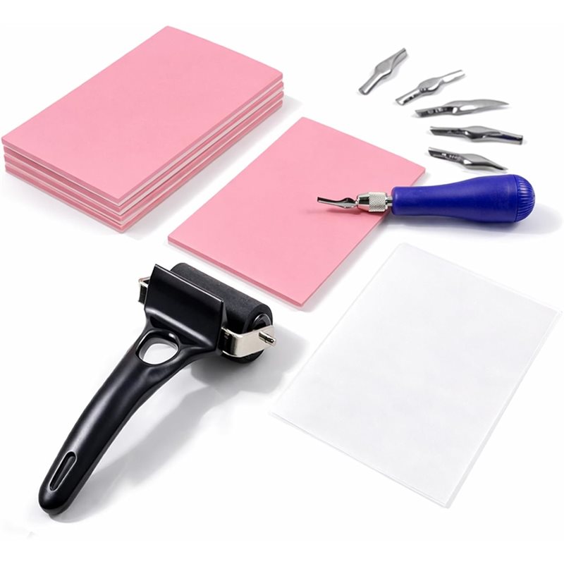 Fresh Linoleum For Printmaking - огляд і ціна Linocut Carving Tool