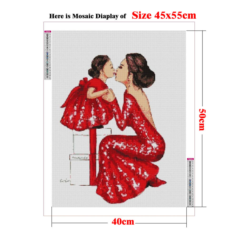 Mother Daughter Art Hobby 5D D - огляд і ціна Art Craft Mother'S Day