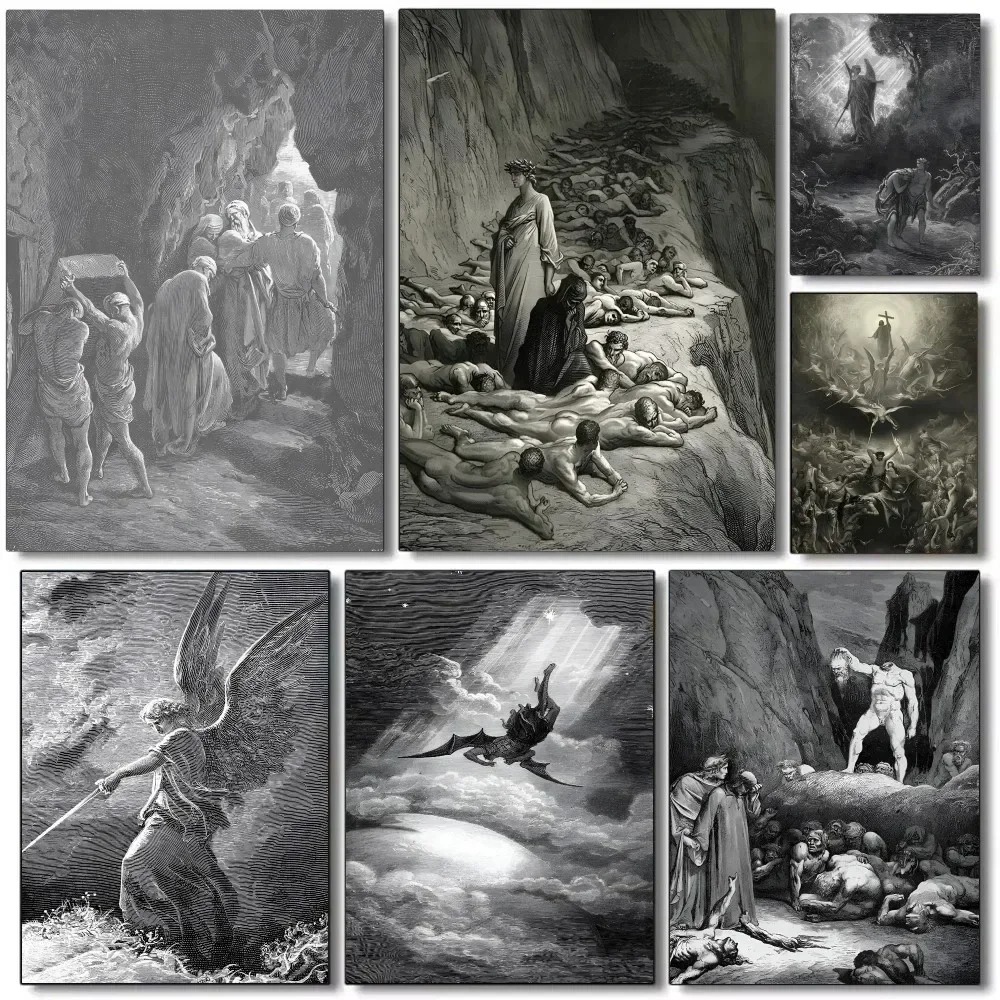 Gustav Dore Satan Paradise Los - огляд і ціна Art Craft House