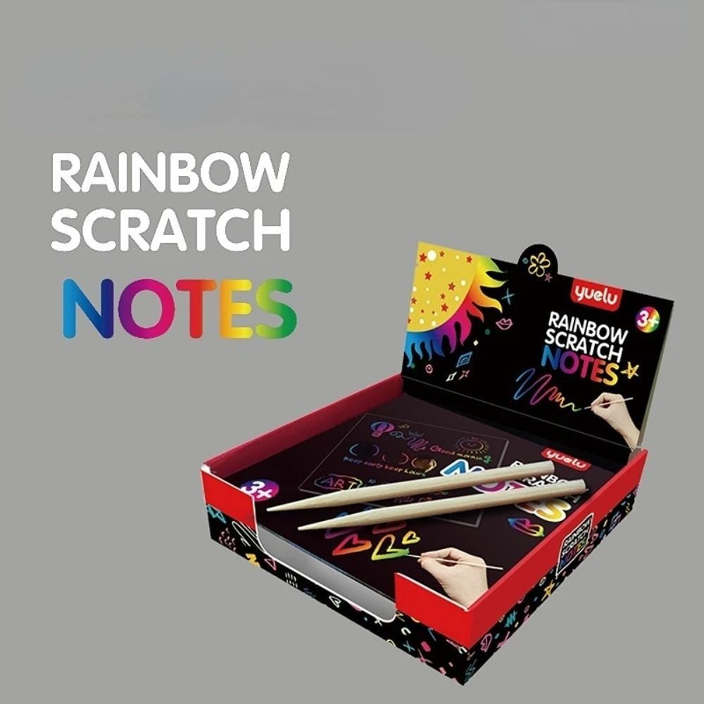 Scratch Art Craft Painting Tem - огляд і ціна Art Craft Rainbow