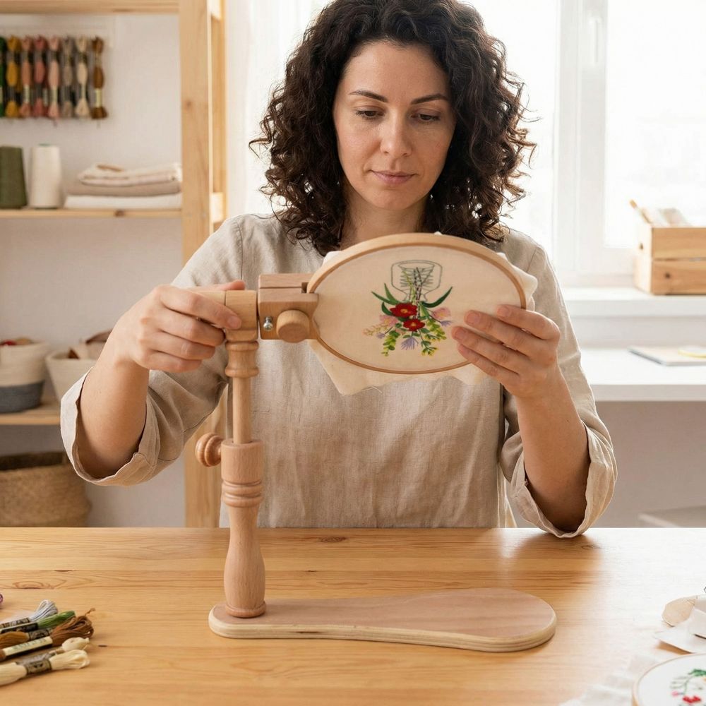 Professional Portable Embroide - огляд і ціна Embroidery Hoop Kit