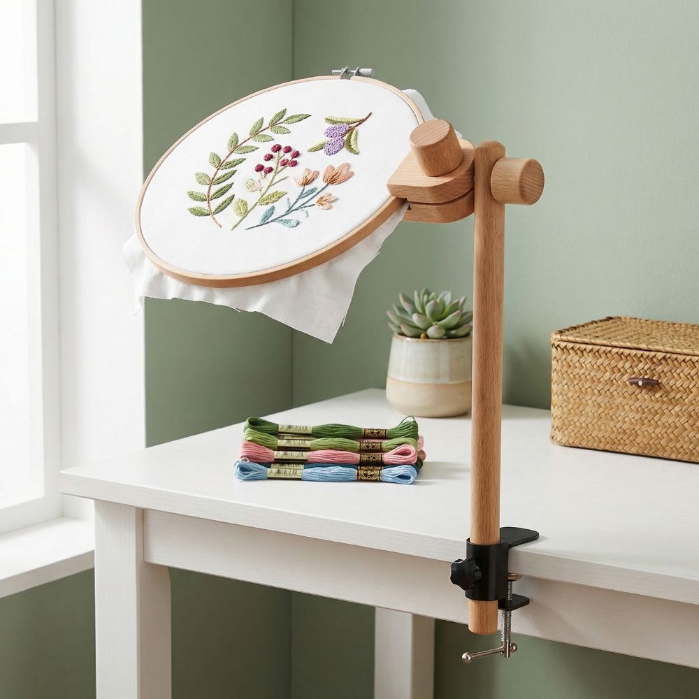 Beech Wood Embroidery Frame La - огляд і ціна Embroidery Hoop Kit