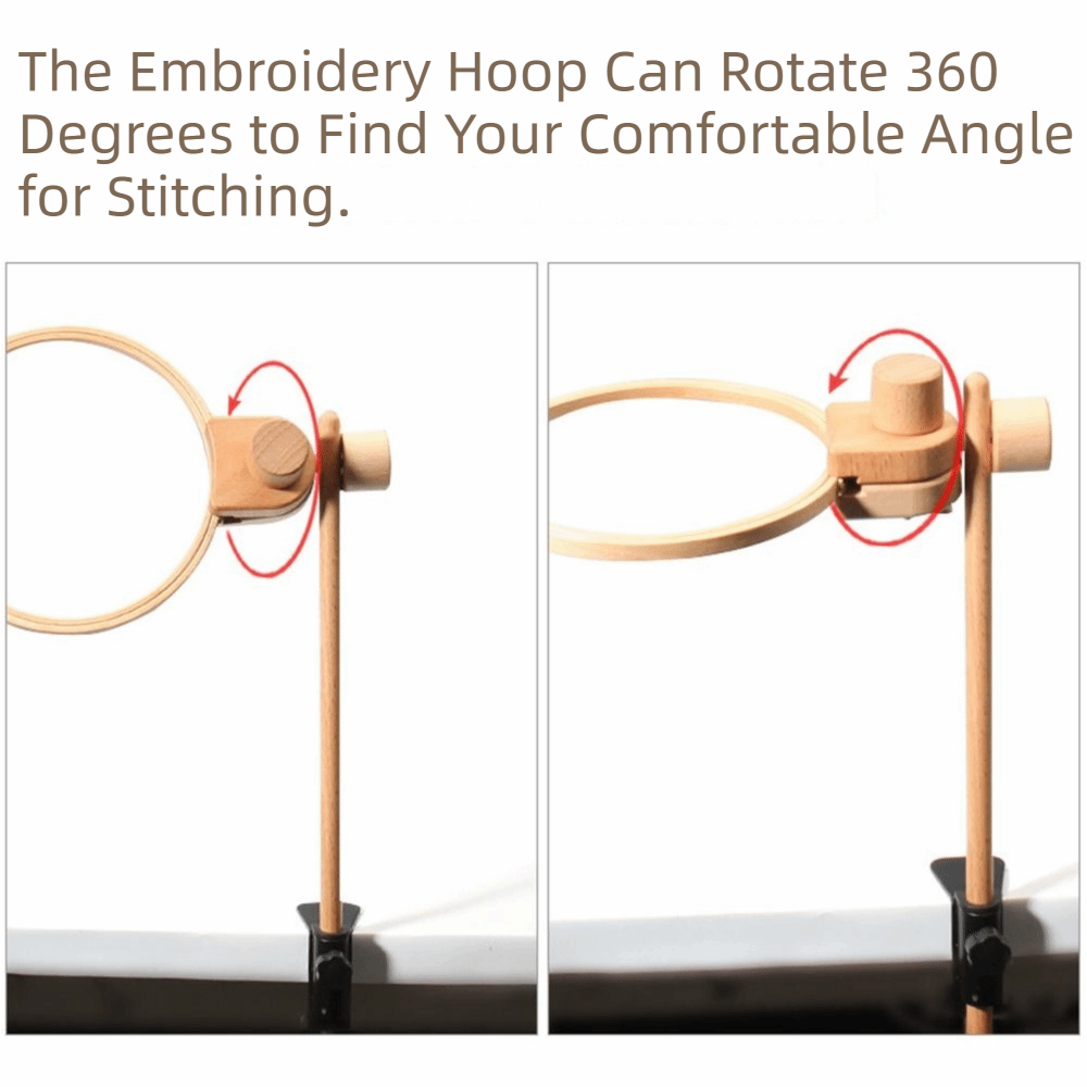 Beech Wood Embroidery Frame La - огляд і ціна Embroidery Hoop Kit