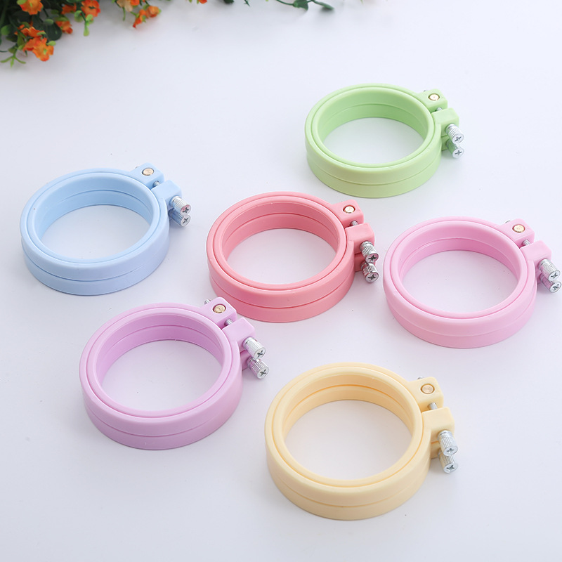 DIY ABS Plastic Embroidery Hoo - огляд і ціна Embroidery Hoop Kit