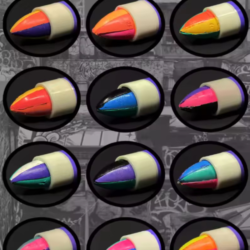 1 Pcs Mixed Solid Oil-Based Wa - огляд і ціна Art Craft Rainbow