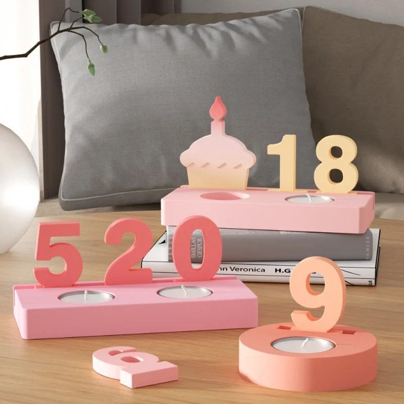 2pc Birthday Cake Silicones Mo - огляд і ціна Art Craft Resin