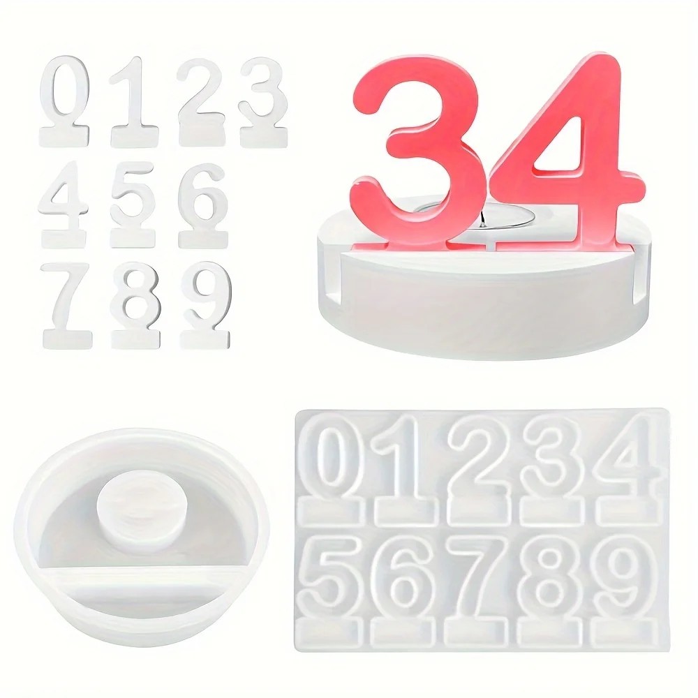 2pc Birthday Cake Silicones Mo - огляд і ціна Art Craft Resin