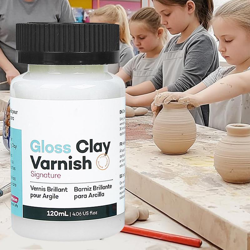 120ml Acrylic Varnish Gloss Cl - огляд і ціна Air Dry Clay