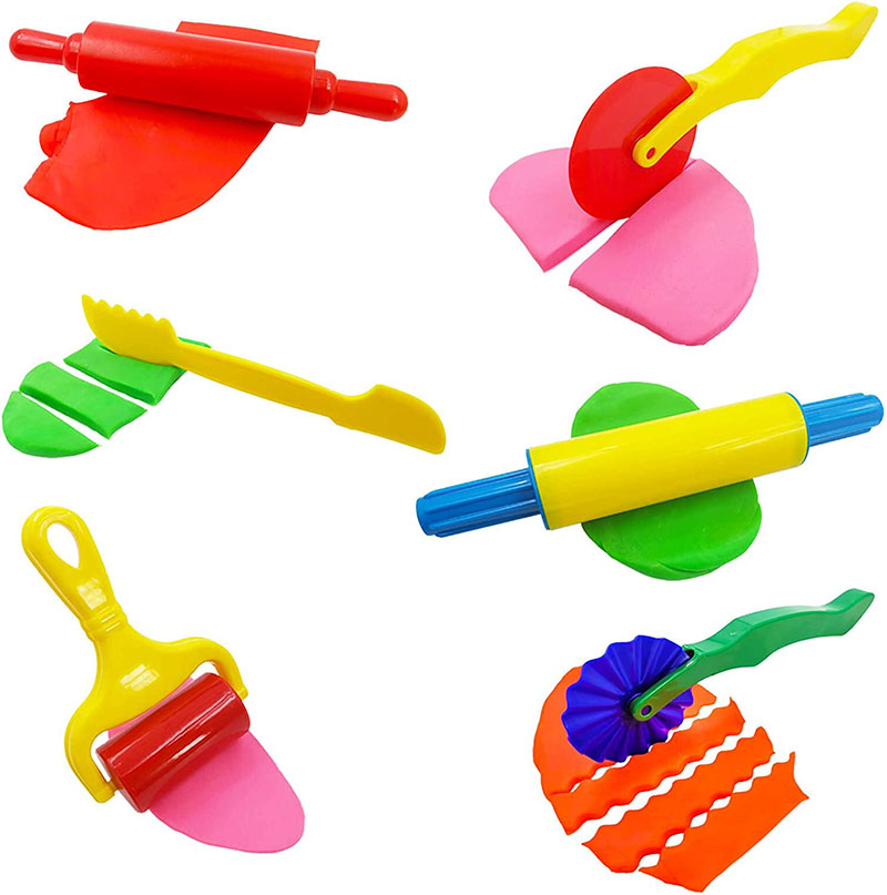 Dough Tools Set for Kids Vario - огляд і ціна Air Dry Clay