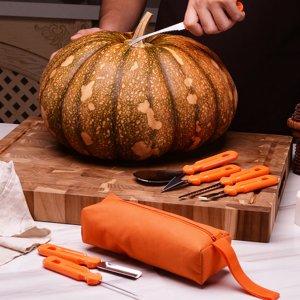 Halloween Pumpkin Carving Kit  - огляд і ціна Art And Craft Vegetable