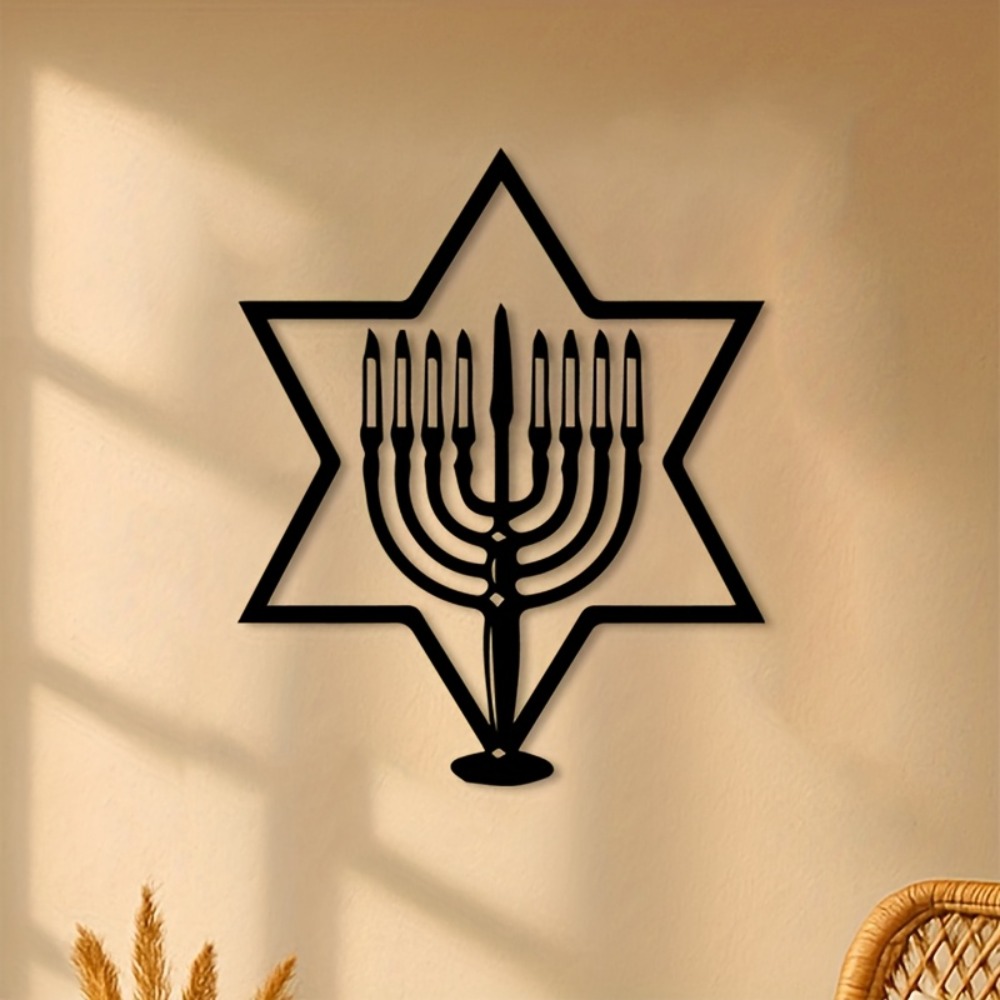 CIFBUY Metal Wall Art Menorah  - огляд і ціна Art & Craft Tape