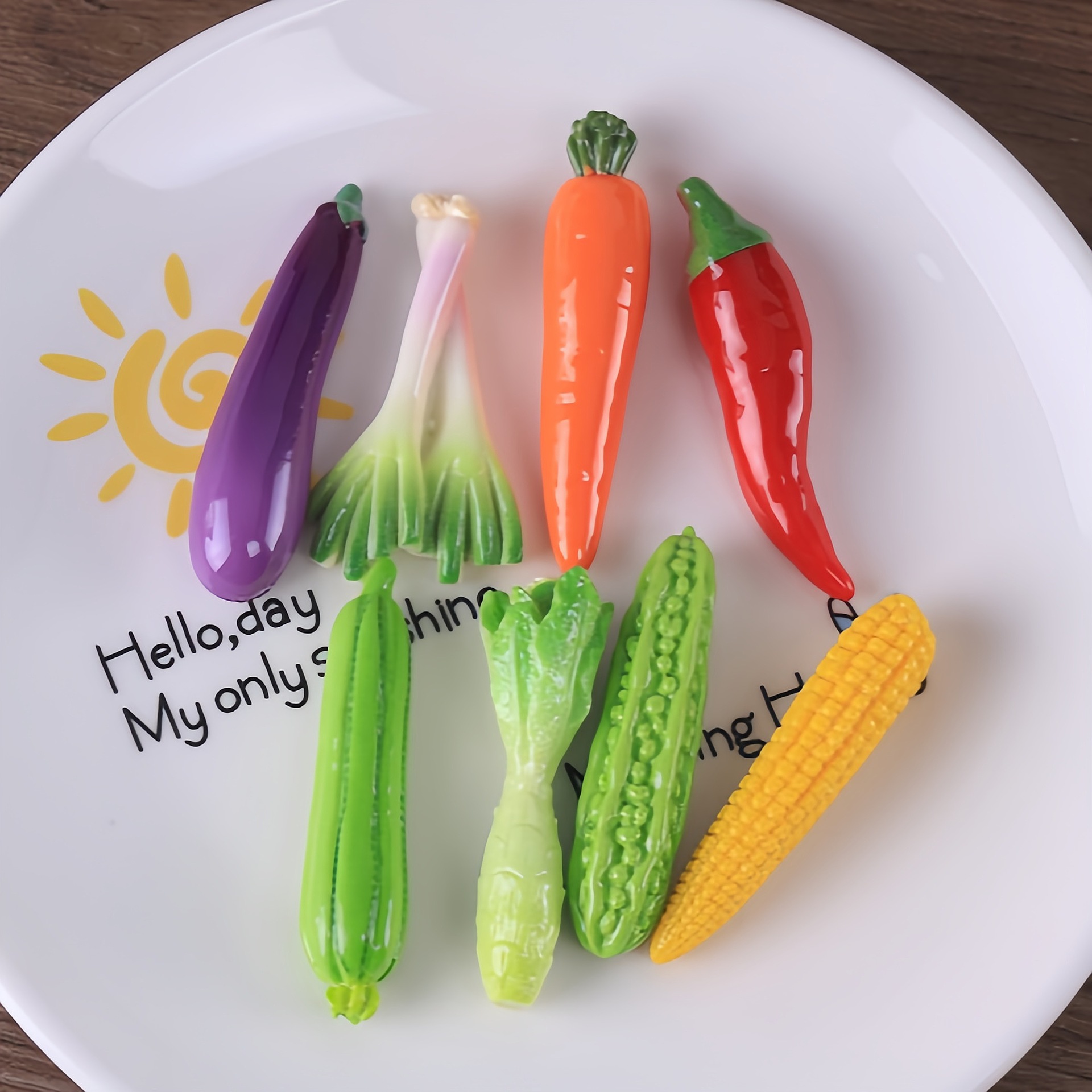 10Pcs Artificial Vegetable Fla - огляд і ціна Art And Craft Vegetable