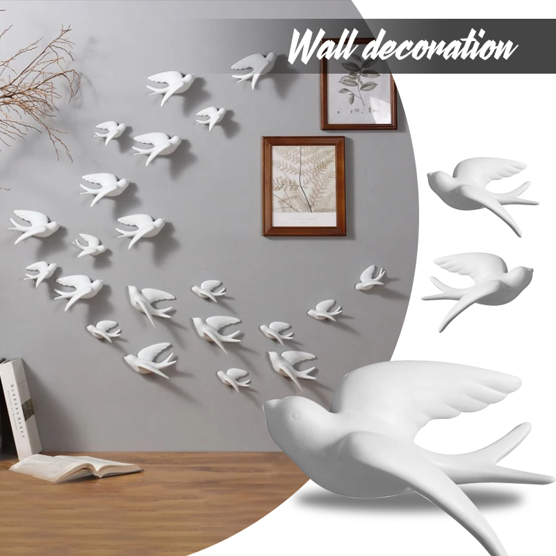 Creative Ceramic Birds Wall Ha - огляд і ціна Art Craft Background