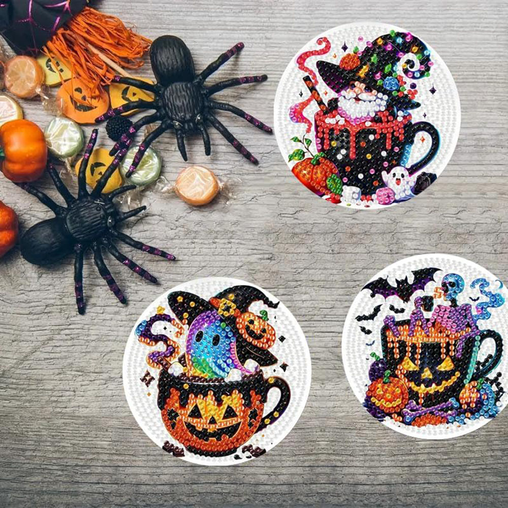 8PCS 5D Halloween Gnome Diamon - огляд і ціна Art Craft For Adults