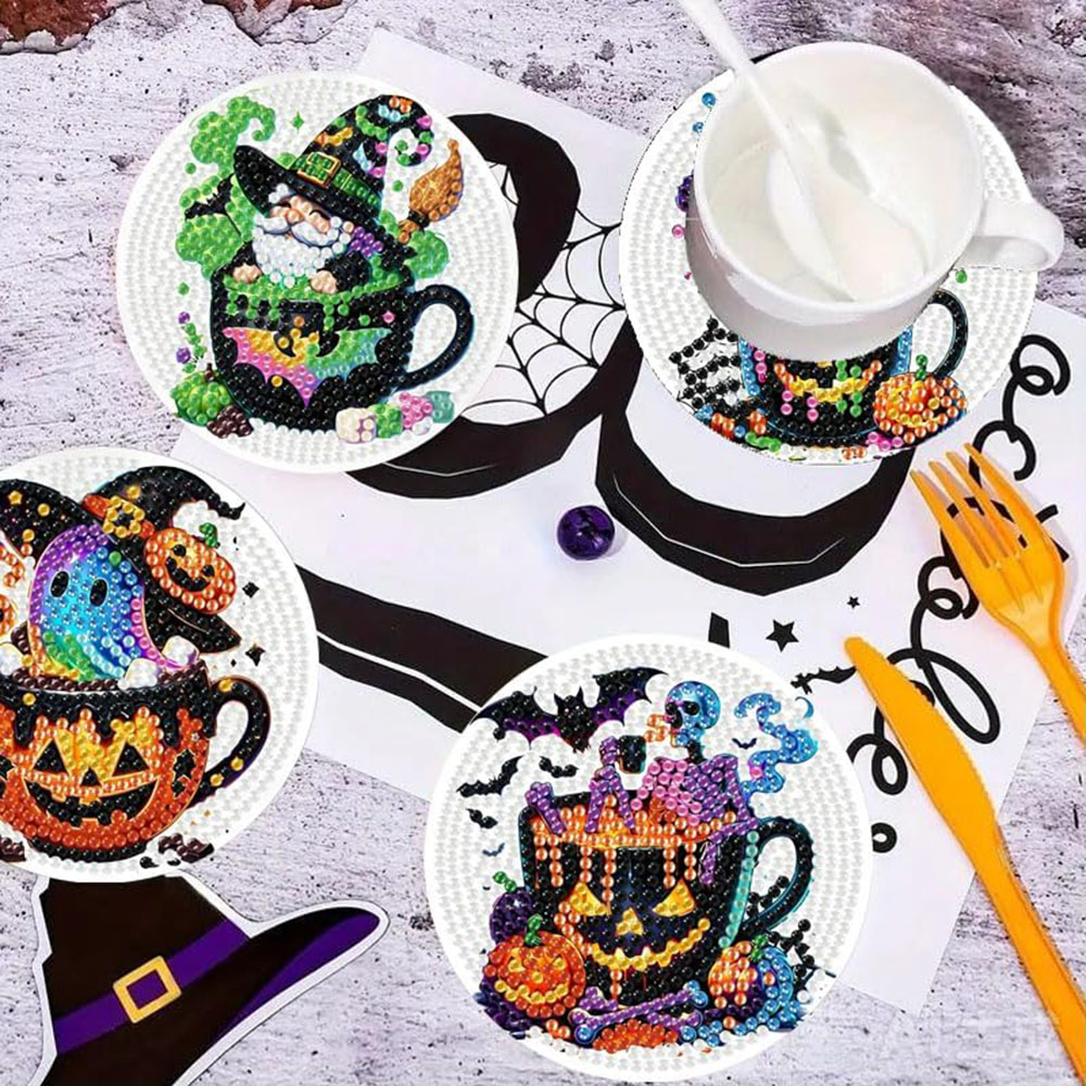 8PCS 5D Halloween Gnome Diamon - огляд і ціна Art Craft For Adults