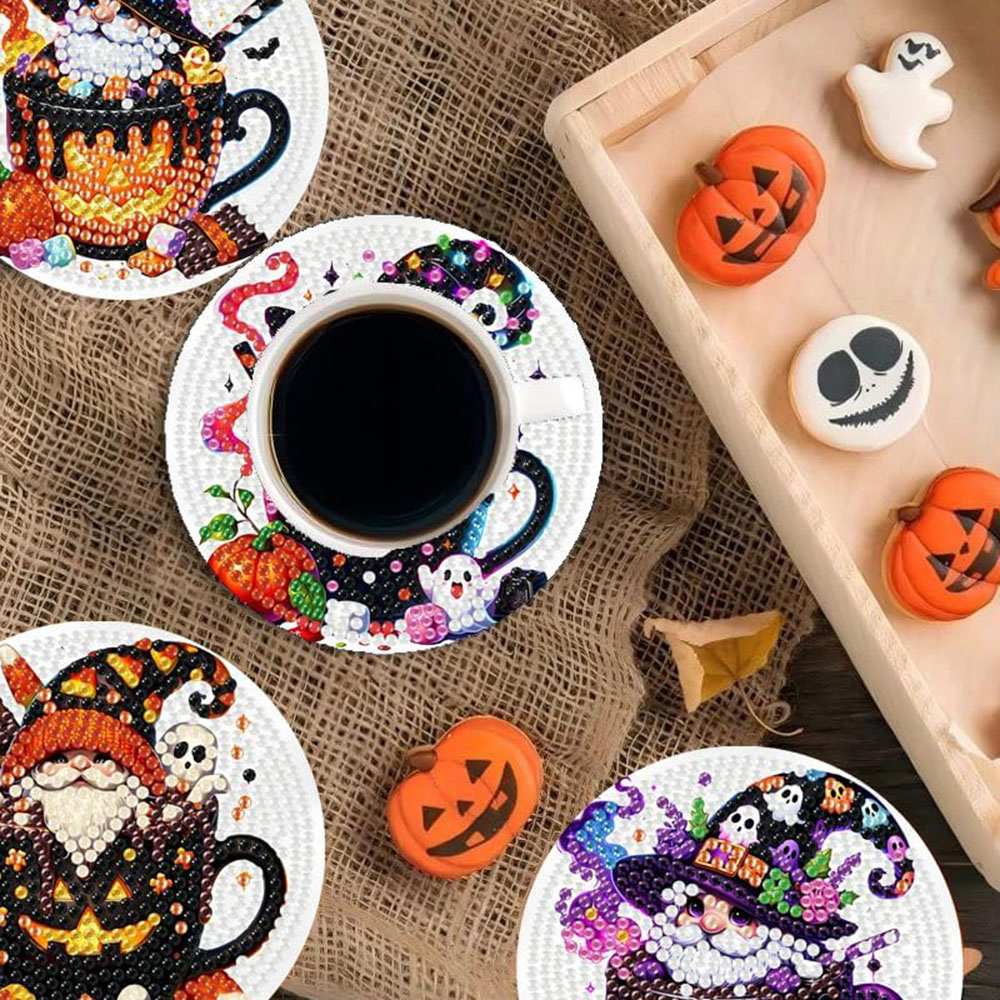 8PCS 5D Halloween Gnome Diamon - огляд і ціна Art Craft For Adults