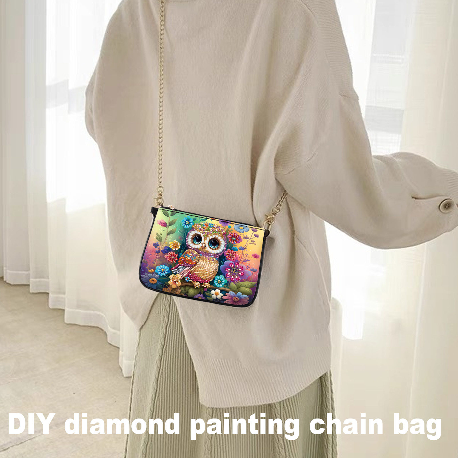 Colorful Owl Diamond Art Paint - огляд і ціна Art Craft For Adults