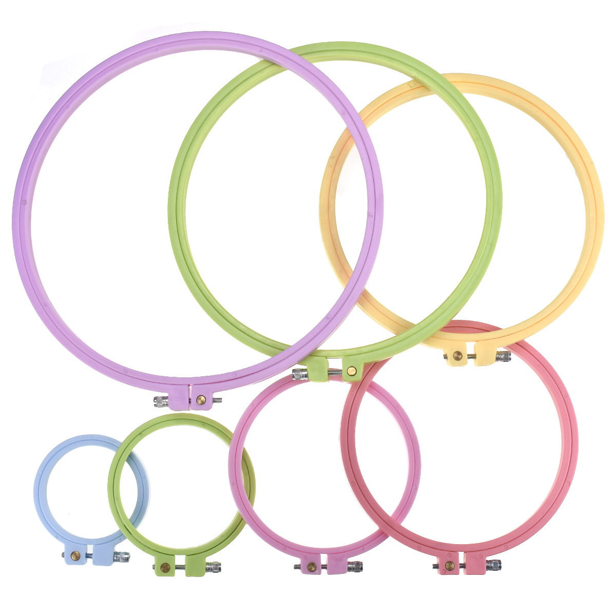 Round Cross Stitch Embroidery  - огляд і ціна Embroidery Hoop Kit