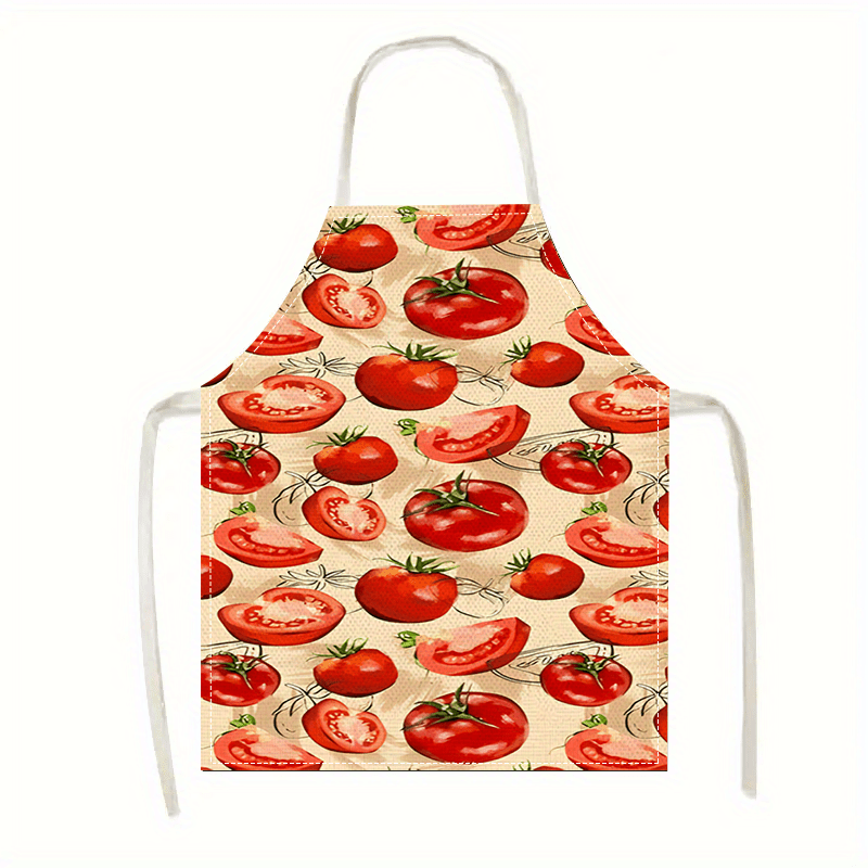 1pc Tomato Apron Red Vegetable - огляд і ціна Art And Craft Vegetable