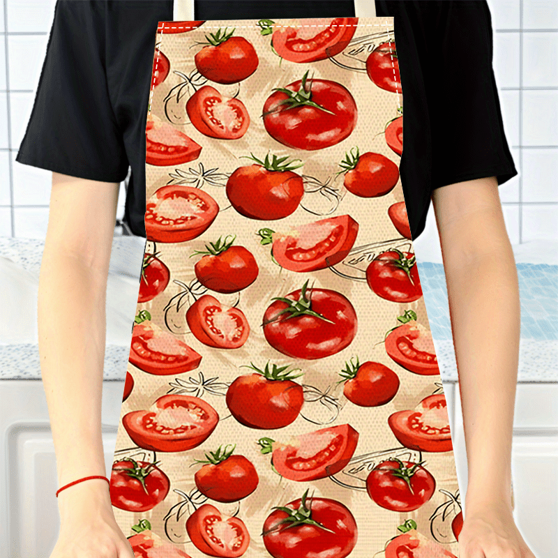 1pc Tomato Apron Red Vegetable - огляд і ціна Art And Craft Vegetable