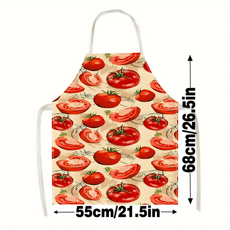1pc Tomato Apron Red Vegetable - огляд і ціна Art And Craft Vegetable