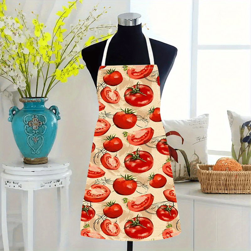 1pc Tomato Apron Red Vegetable - огляд і ціна Art And Craft Vegetable