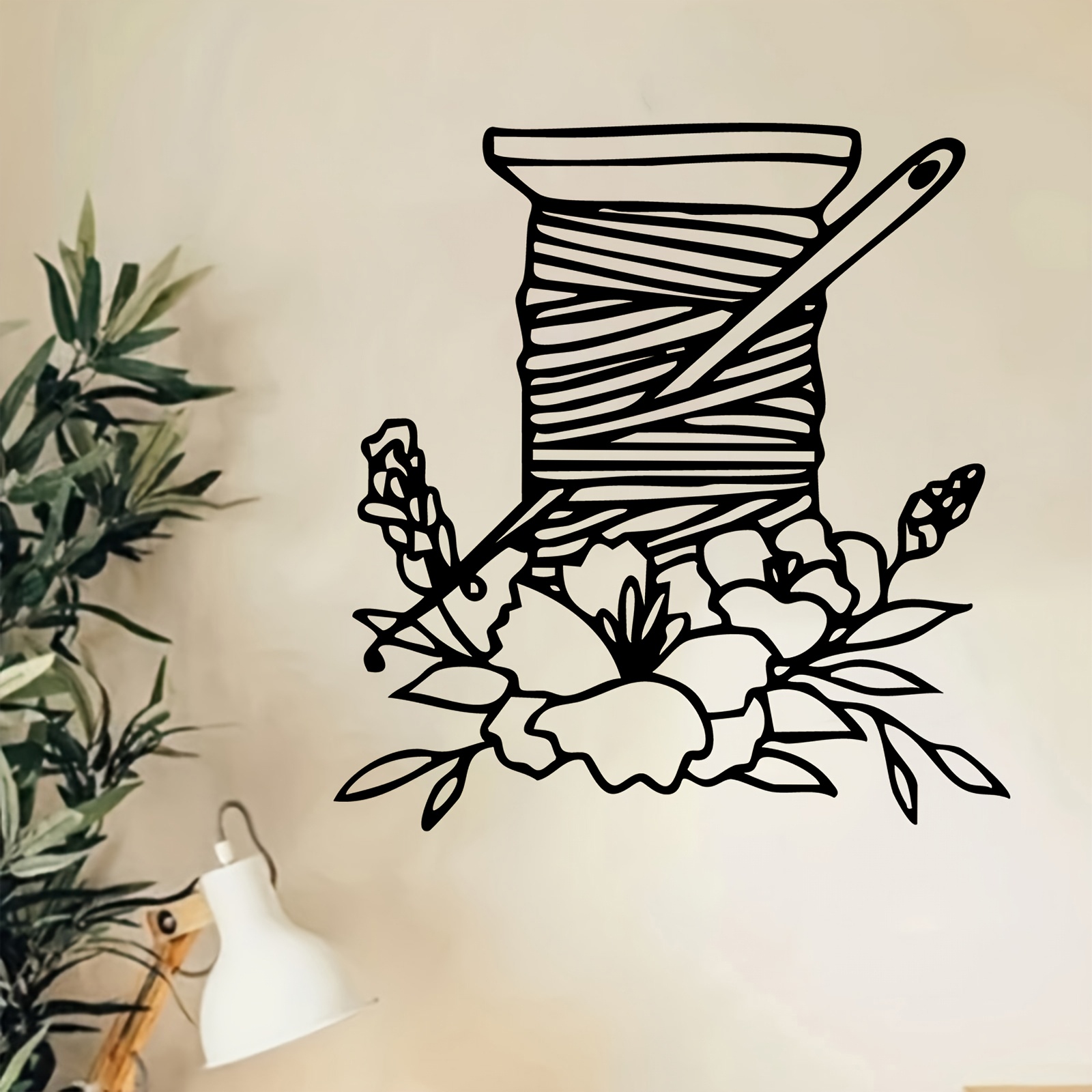 Thread Spool Floral Metal Wall - огляд і ціна Art Craft Mother'S Day