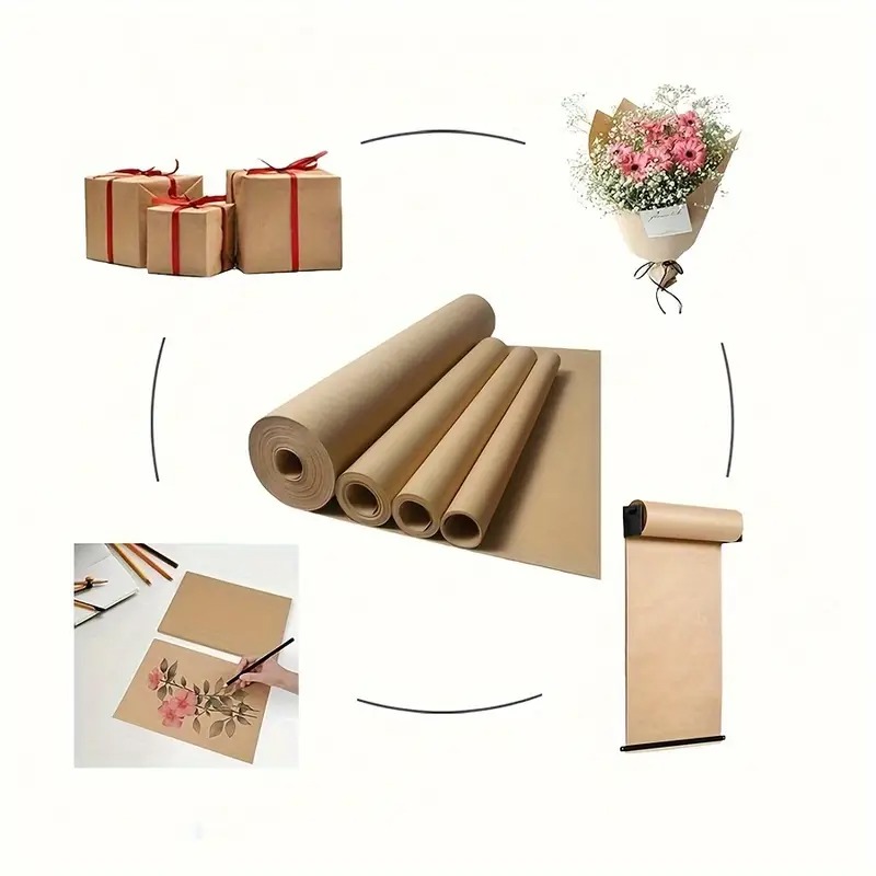 yes38CM X 5/10M Brown Kraft Pa - огляд і ціна Art X Craft