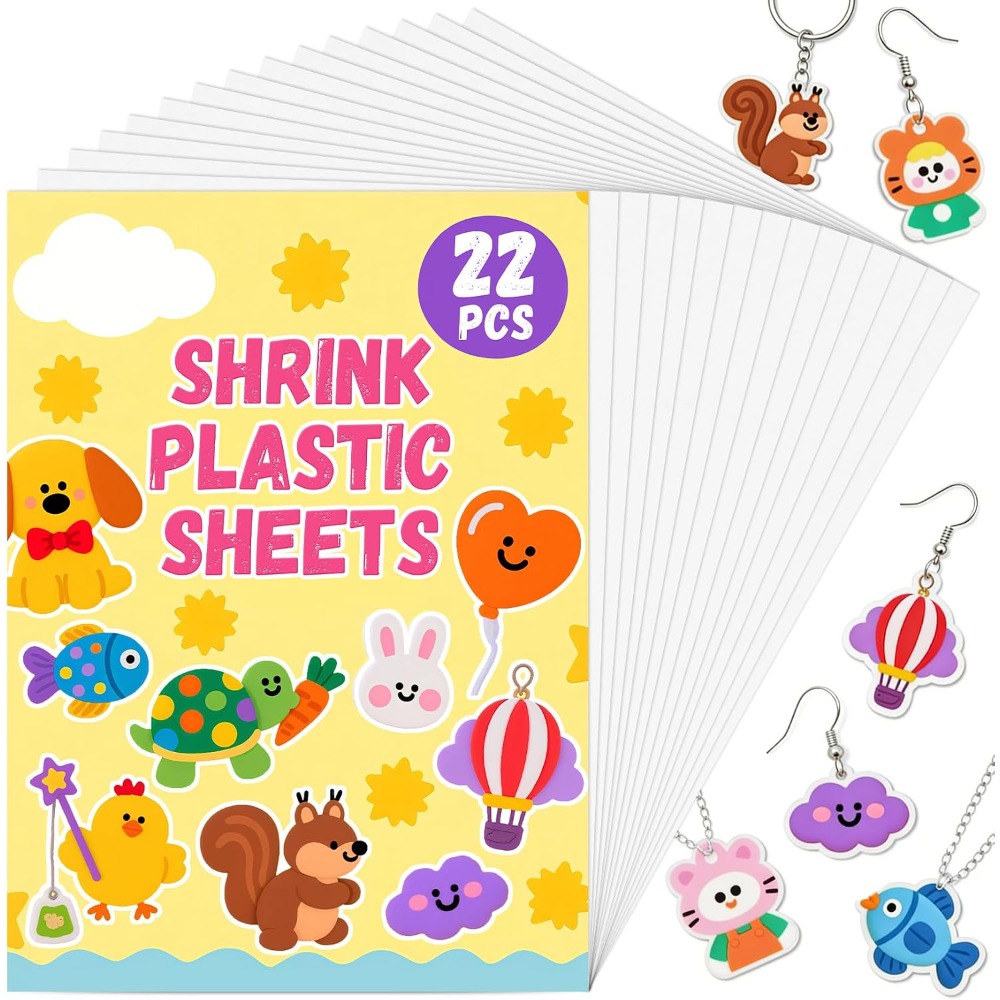 22PCS Shrink Film Sheets for D - огляд і ціна Art X Craft